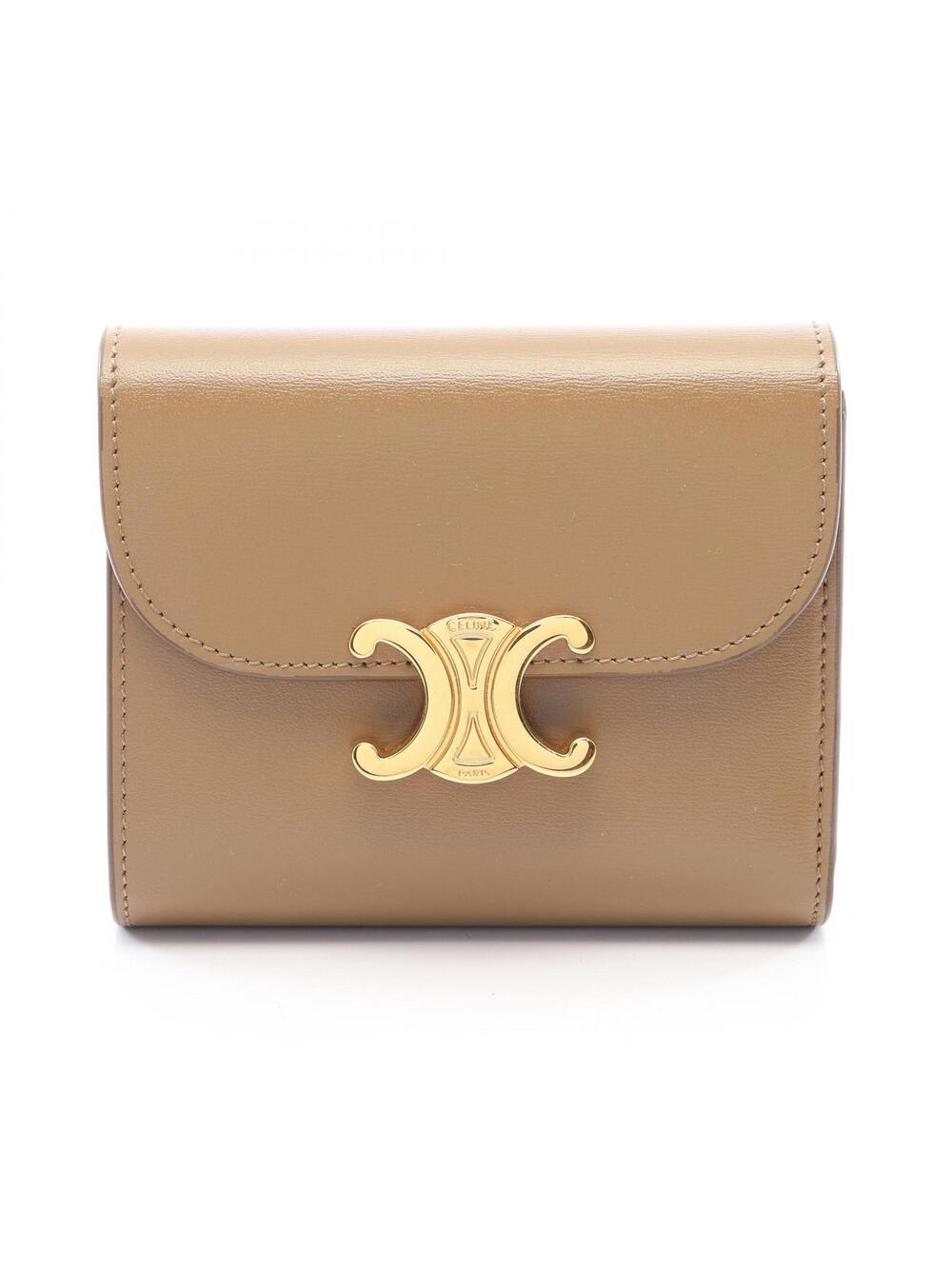 Celine Triomphe Small Flap Tri-Fold #351777C54B